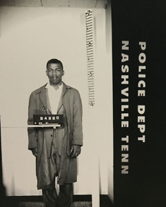 John Lewis mug shot from his first arrest in 1961